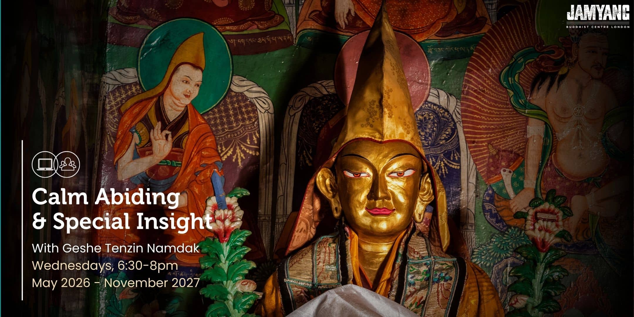 Calm Abiding and Special Insight Web Banner 2026